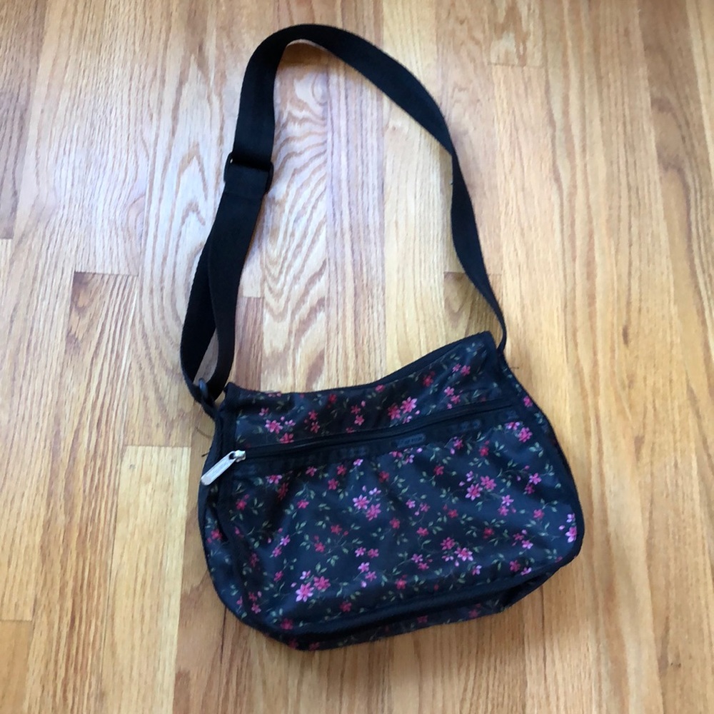 LeSportsac floral crossbody